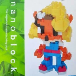 Nanoblock - Crash Bandicoot - Coco - Figurine Mini à Monter -cadeaux boutique nanoblock crash bandicoot coco zoom