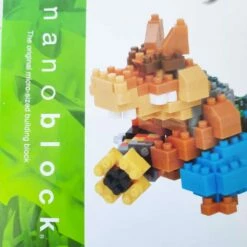 Nanoblock - Crash Bandicoot - Dingodile - Figurine Mini à Monter -cadeaux boutique nanoblock crash bandicoot dingodile 102 2