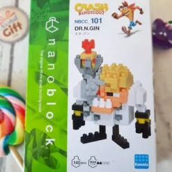 Nanoblock - Crash Bandicoot - DR. N. Gin - Figurine Mini à Monter 8 Nanoblock - Crash Bandicoot - DR. N. Gin - Figurine Mini à Monter -cadeaux boutique nanoblock crash bandicoot dr n gin 101 2