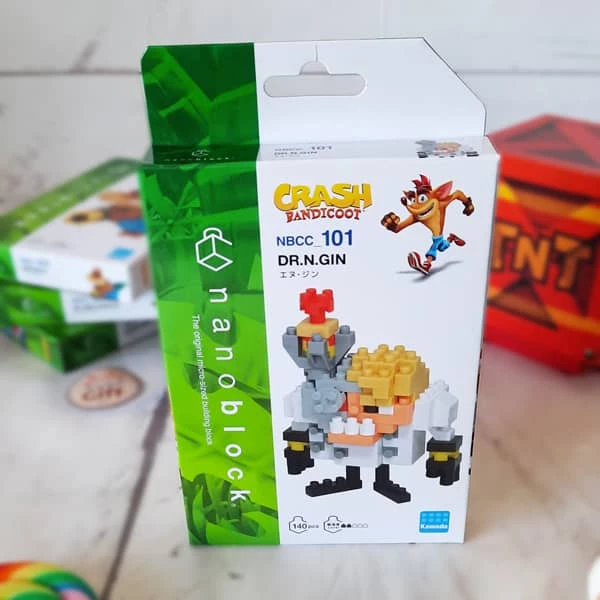Nanoblock - Crash Bandicoot - DR. N. Gin - Figurine Mini à Monter 4 Nanoblock - Crash Bandicoot - DR. N. Gin - Figurine Mini à Monter – Image 2