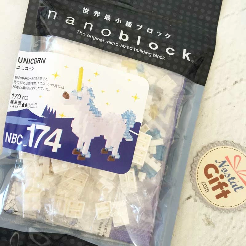 Nanoblock - Licorne - Figurine Mini à Monter 4 Nanoblock - Licorne - Figurine Mini à Monter – Image 2