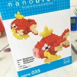 Nanoblock - Magicarpe - Pokemon - Figurine Mini à Monter -cadeaux boutique nanoblock pokemon magikarp 02