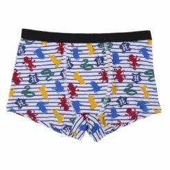 Harry Potter - Pack Sous-vêtements : 2 Boxers Et 2 Paires De Chaussettes -cadeaux boutique pack boxer chaussette noir 6