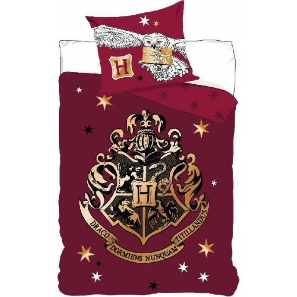 Harry Potter - Parure / Housse De Lit Bordeaux En Coton 1 à 2 Personnes (140 X 200 Cm) 3 Harry Potter - Parure / Housse De Lit Bordeaux En Coton 1 à 2 Personnes (140 X 200 Cm)