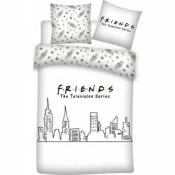 Friends - Parure / Housse De Lit 2 Personnes (240 X 220 Cm)
