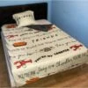 Friends - Parure / Housse De Lit (140 X 200 Cm) -cadeaux boutique parure housse de couette friends 3
