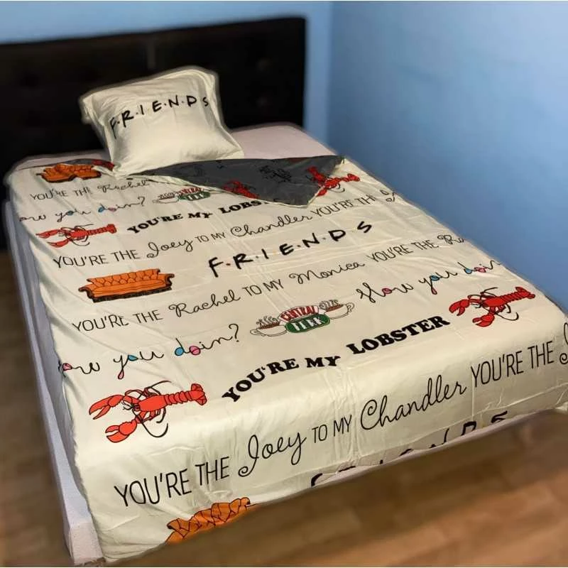 Friends - Parure / Housse De Lit (140 X 200 Cm) 3 Friends - Parure / Housse De Lit (140 X 200 Cm)