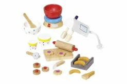 Jeux En Bois - Accessoires De Pâtisserie Pour Maison De Poupées -cadeaux boutique patisserie goki