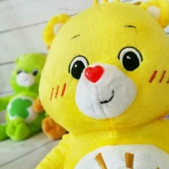 cadeaux boutique -cadeaux boutique peluche bisounours jaune 02