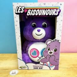 Peluche Bisounours Violet (30 Cm) - Tougentille