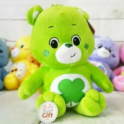 Peluche Bisounours Vert (21cm) - Grosveinard - Version 2019