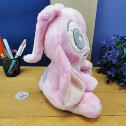 Peluche Stitch Rose - Angel (26cm) -cadeaux boutique peluche stitch rose cote