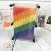 Sculpture 3D épingles Arc En Ciel -cadeaux boutique pin art arc en ciel 1