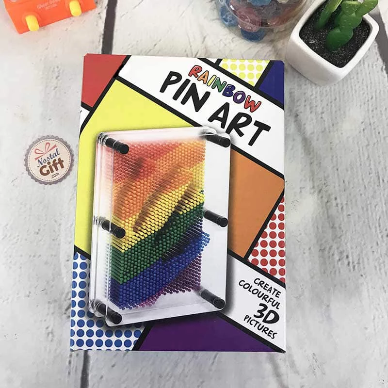 Sculpture 3D épingles Arc En Ciel 5 Sculpture 3D épingles Arc En Ciel – Image 3