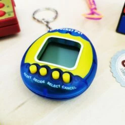 Pocket Pet - Porte Clé - Animal De Compagnie Numérique -cadeaux boutique pocket pet bleu zoom