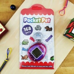 Pocket Pet - Porte Clé - Animal De Compagnie Numérique -cadeaux boutique pocket pet rose boite