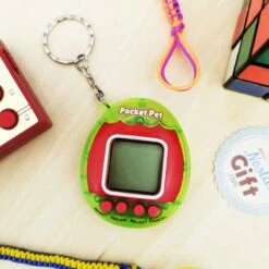 Pocket Pet - Porte Clé - Animal De Compagnie Numérique -cadeaux boutique pocket pet vert