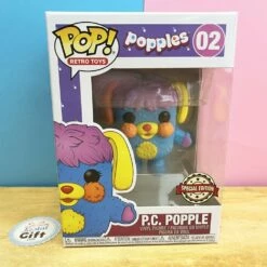 Funko Pop ! P.C Popple -cadeaux boutique popples figurine pop emballage
