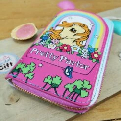 Mon Petit Poney - Portefeuille Loungefly - 40e Anniversaire -cadeaux boutique portefeuille loungefly my little pony arc en ciel cote