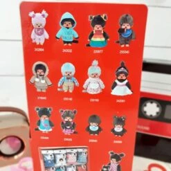 Peluche Monchhichi Kiki Rock (20 Cm) -cadeaux boutique poupee moncchichi kiki monkiki kiki rock casque musique 04