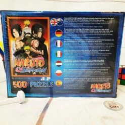 Naruto Shippuden - Puzzle 500 Pièces -cadeaux boutique puzzle naruto shippuden arriere