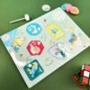 Puzzle Block - Comptage Animal Lapin -cadeaux boutique puzzle peter lapin cote