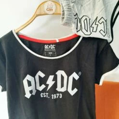 AC/DC - Ensemble De Pyjamas Short Pour Femme -cadeaux boutique pyjama acdc 5