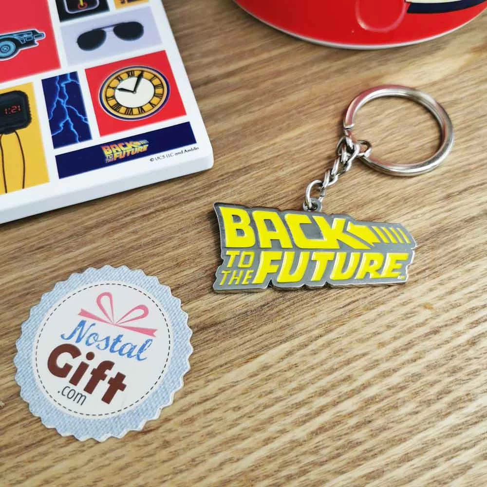 Retour Vers Le Futur - Set 3 Pièces - Mug, Sous-verre Et Porte-clé 4 Retour Vers Le Futur - Set 3 Pièces - Mug, Sous-verre Et Porte-clé – Image 2