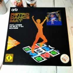 Tapis De Danse Rétro Sur Télévisionavec Plus De 100 Chansons -cadeaux boutique retro dance mat 2