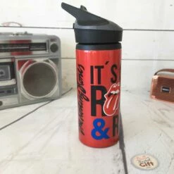 The Rolling Stones - Bouteille D'eau En Aluminium -cadeaux boutique rolling stones thermos 1