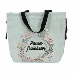 Sac Isotherme Fleuri - Pause Fraicheur -cadeaux boutique sac isotherme pause fraicheur 2