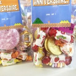 5 Sachets De Bonbons Enfant - Joyeux Anniversaire - Jeu Vidéo 12 5 Sachets De Bonbons Enfant - Joyeux Anniversaire - Jeu Vidéo -cadeaux boutique sachet anniversaire enfant retrogaming krema