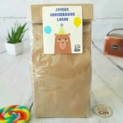 Sachet Bonbon Des Années 90personnalisé - "Anniversaire"- Ours