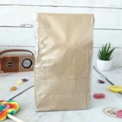 Sachet Bonbon Des Années 90personnalisé - "Anniversaire"- Ours -cadeaux boutique sachet kraft dos 1