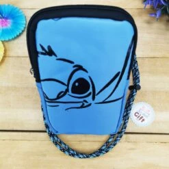 Stitch - Mini Sac à Bandoulière / Portefeuille Pour Téléphone -cadeaux boutique sacoche stitch haut