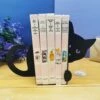 Serre-livre Chat En Métal -cadeaux boutique serre livre chat noir