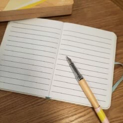 Stylo Plume En Bois D'érable Avec étui - Modèle Arty (Oberthur) -cadeaux boutique stylo plume acacia