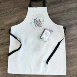 Tablier Dans Sa Boîte De Conserve - Le Meilleur Papa Du Monde Et De L'univers - Cadeau Papa -cadeaux boutique tablier homme meilleur papa conserve