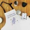 Tablier De Cuisine - "Je T'aime Plus Que Le Chocolat" -cadeaux boutique tablier je taime plus que le chocolat