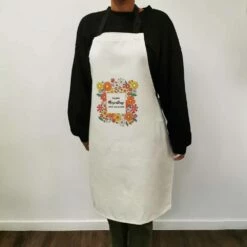 Tablier De Cuisine - "La Plus Merveilleuse Des Mamans" - Cadeau Maman -cadeaux boutique tablier plus merveilleuse des mamans porte