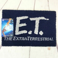 E.T L’extraterrestre - Paillasson Bleu (40 X 60 Cm)
