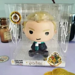 Figurine Tirelire Drago Malefoy - Harry Potter -cadeaux boutique tirelire draco malfoy boite
