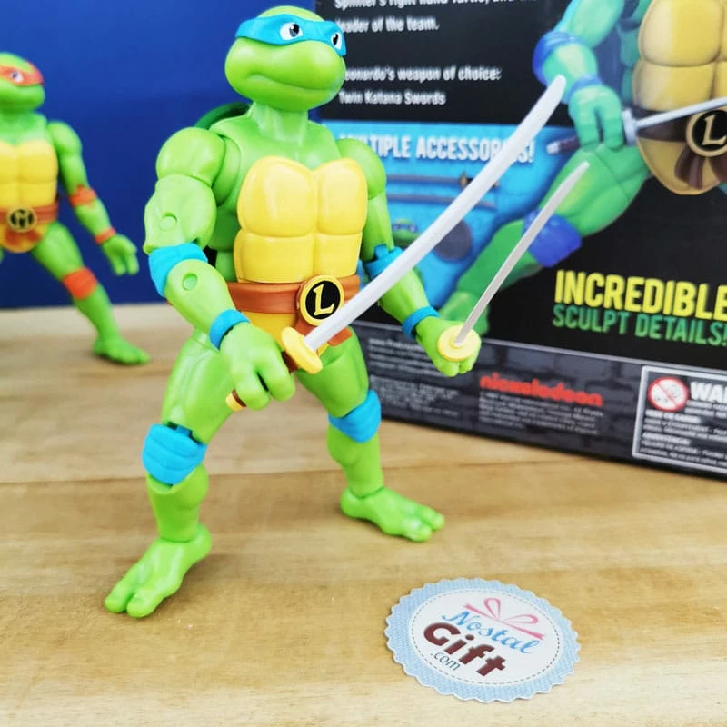 Tortues Ninja - Figurine Leonardo 13 Cm 4 Tortues Ninja - Figurine Leonardo 13 Cm – Image 2