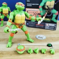 Tortues Ninja - Figurine Michelangelo 13 Cm