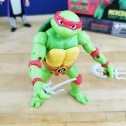 Tortues Ninja - Figurine Raphael 13 Cm 12 Tortues Ninja - Figurine Raphael 13 Cm -cadeaux boutique tmnt raphael haut