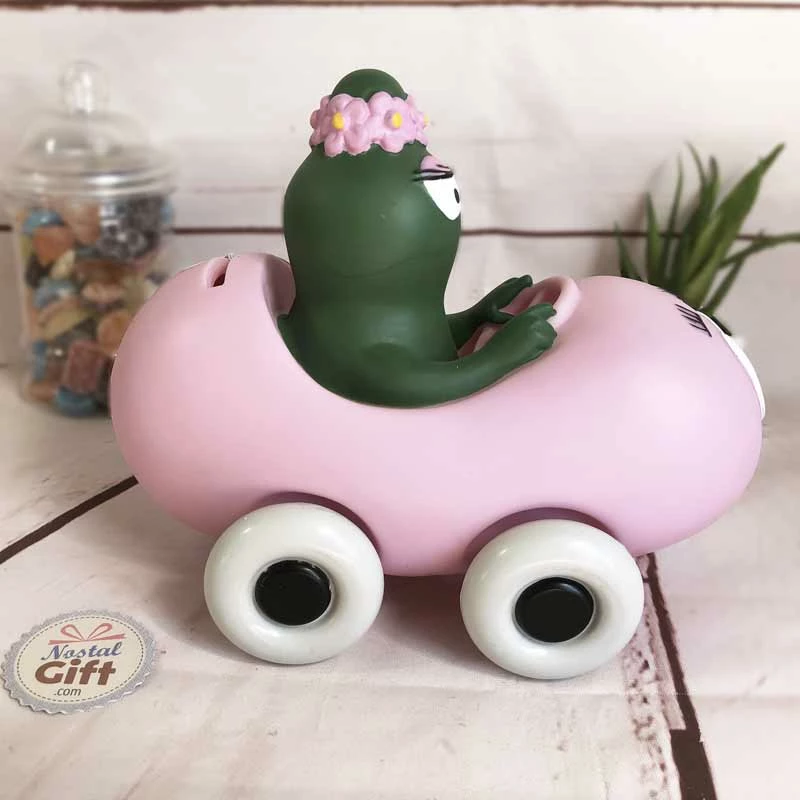 Barbapapa - Grande Figurine / Tirelire Barbapapa Et Barbalala En Voiture (15 Cm) 5 Barbapapa - Grande Figurine / Tirelire Barbapapa Et Barbalala En Voiture (15 Cm) – Image 3